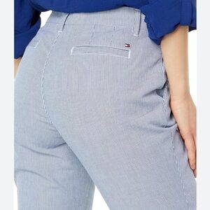 TOMMY HILFIGER Hampton Chino Blue/White Striped Pants